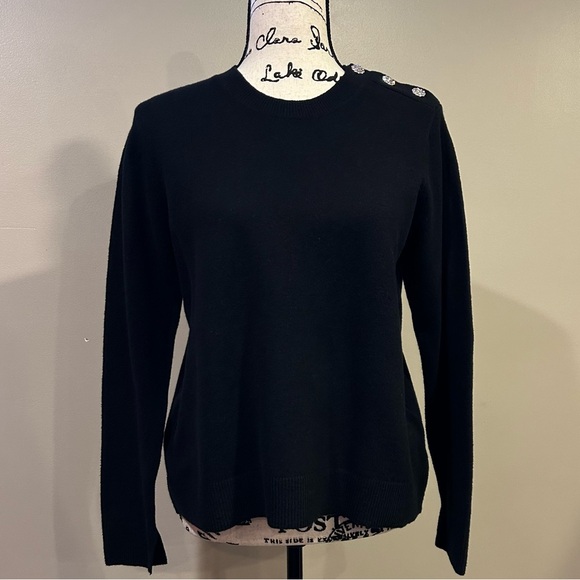 Masai Copenhagen Mafilizia Shoulder Button Crewneck Sweater - Picture 6 of 15